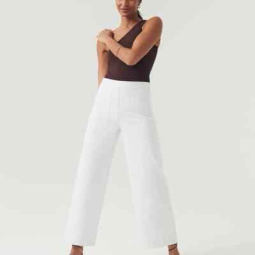 Spanx on the go wide leg pants NWT